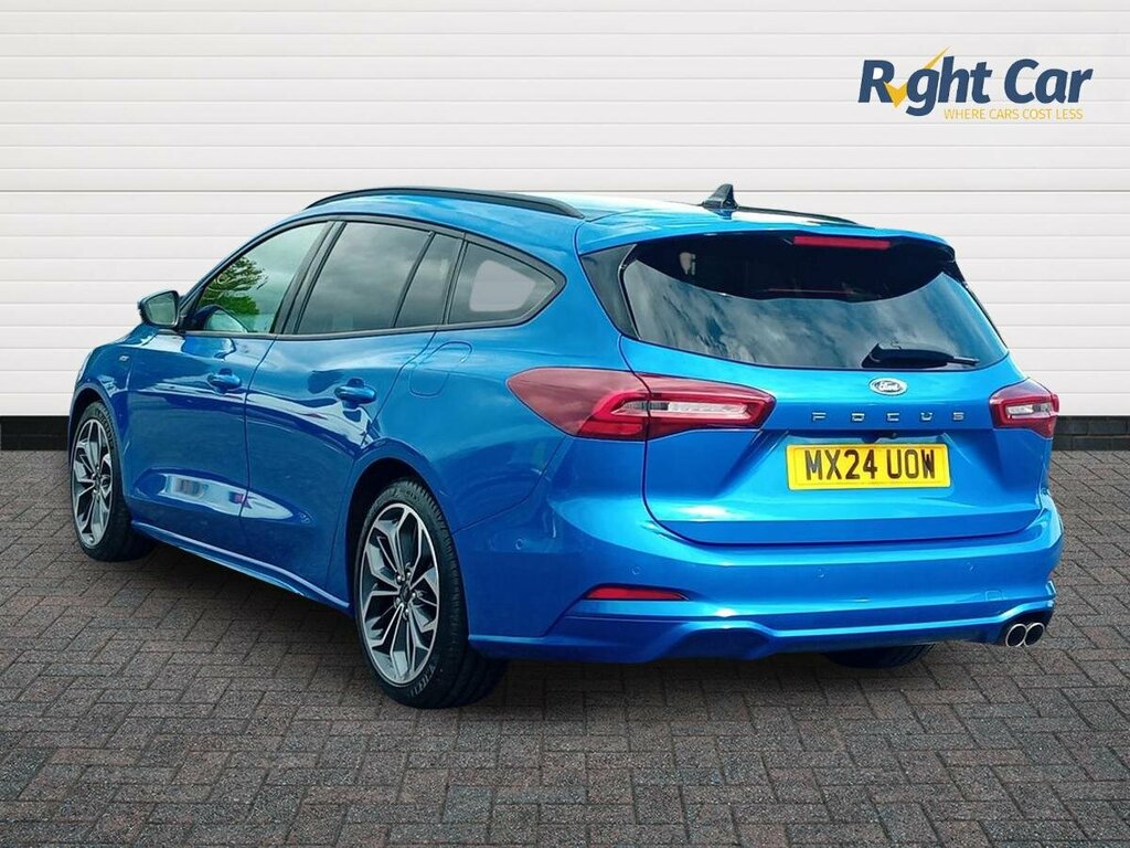 Ford Focus 1.0T Ecoboost Mhev St-line X Dct - 2024 24 MX24UOW Blue #3
