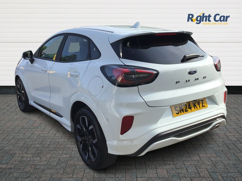 Ford Puma 1.0T Ecoboost Mhev St-line X - 2024 24 SN24KYZ White #3