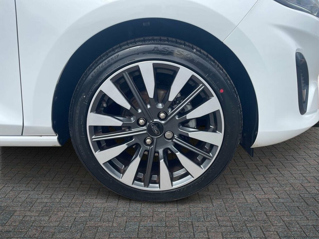 Ford Fiesta 1.0T Ecoboost Mhev Titanium X - 2023 AMZ3609 White #5