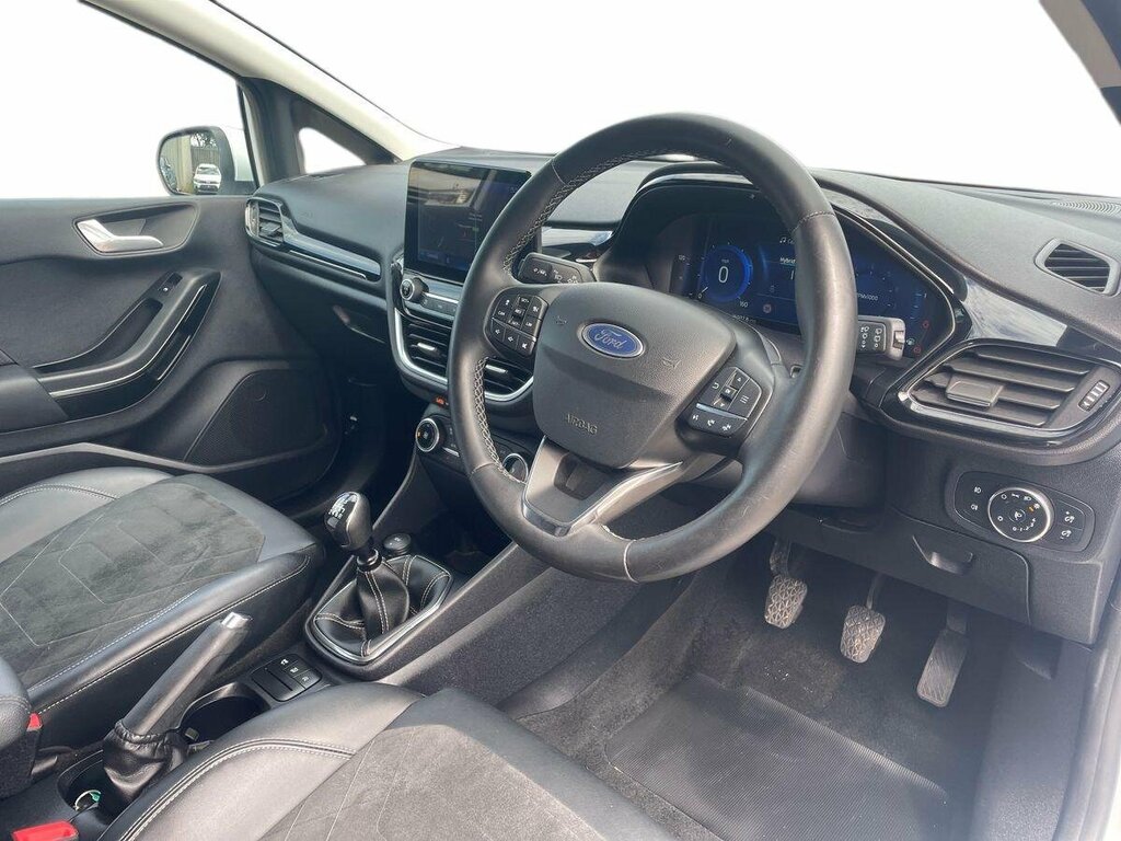 Ford Fiesta 1.0T Ecoboost Mhev Titanium X - 2023 AMZ3609 White #6