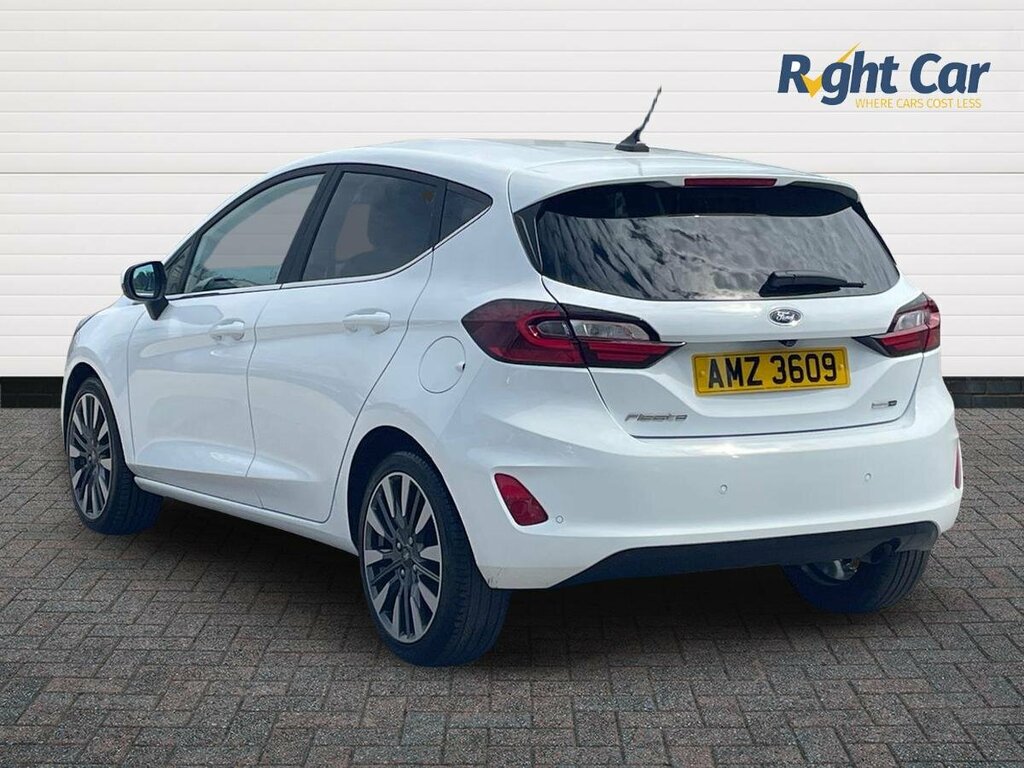 Ford Fiesta 1.0T Ecoboost Mhev Titanium X - 2023 AMZ3609 White #3