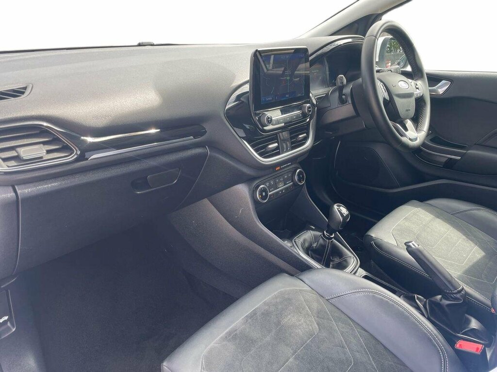 Ford Fiesta 1.0T Ecoboost Mhev Titanium X - 2023 AMZ3609 White #2
