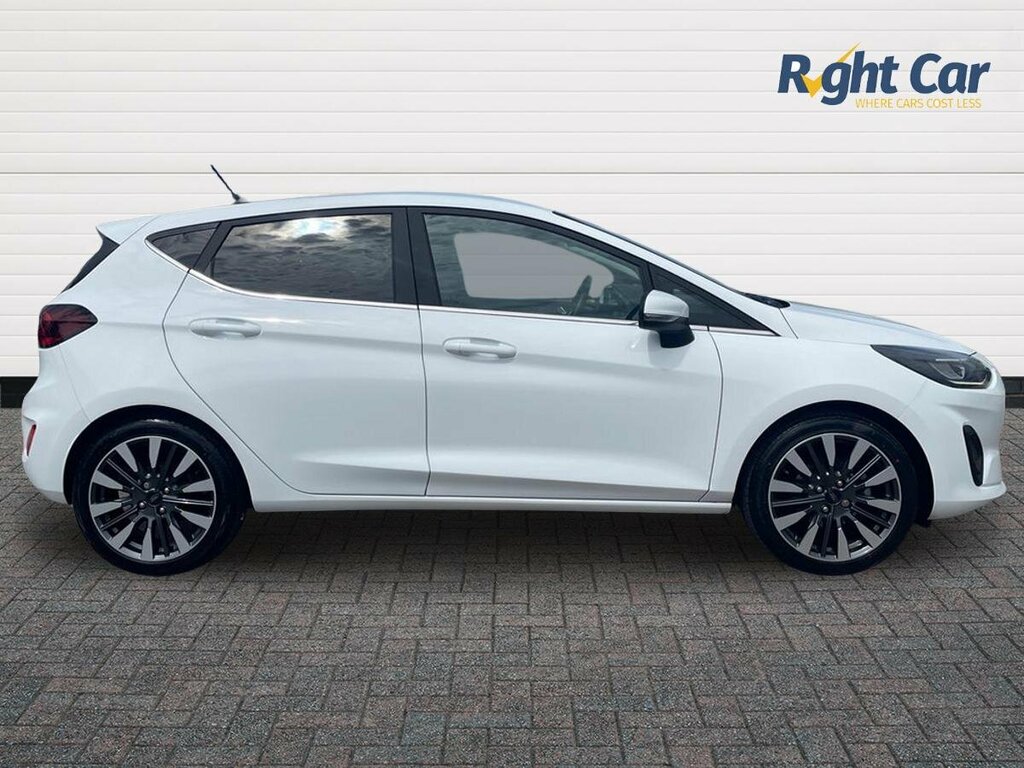 Ford Fiesta 1.0T Ecoboost Mhev Titanium X - 2023 AMZ3609 White #4