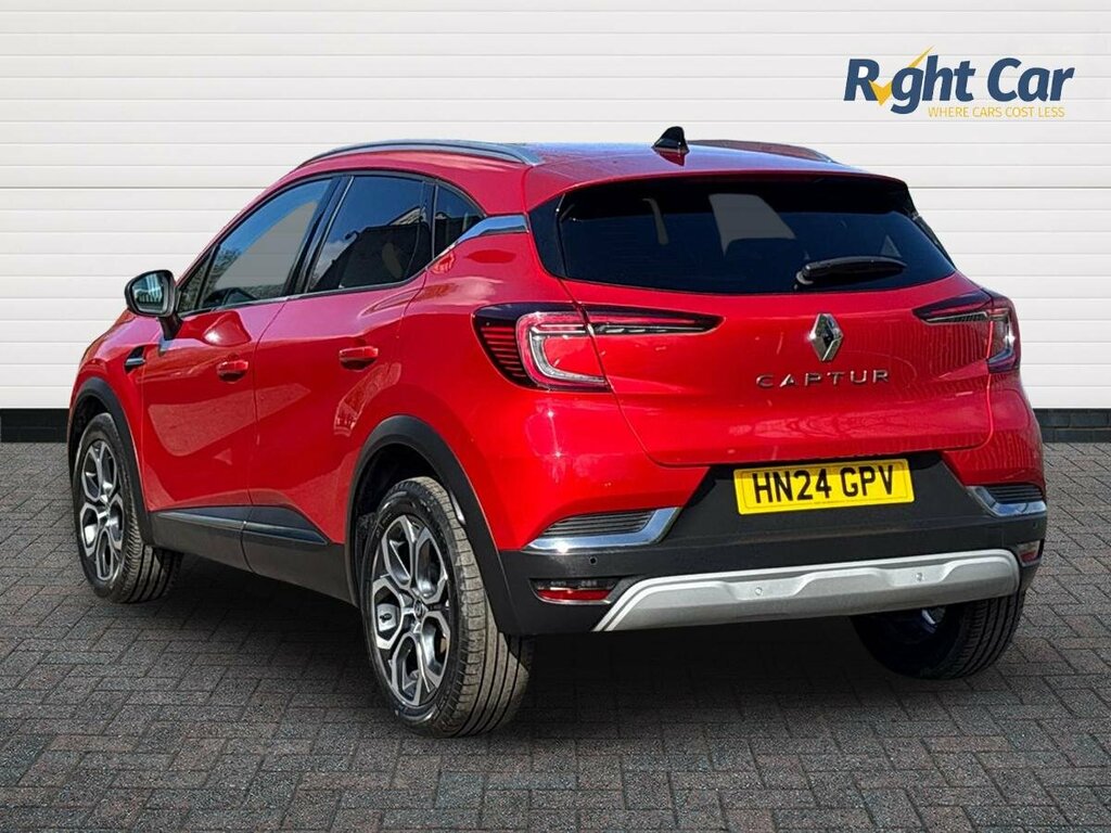 Renault Captur 1.0 Tce Techno - 2024 24 HN24GPV Red #3