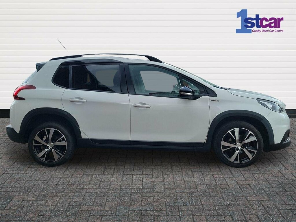 Peugeot 2008 1.6 Bluehdi Gt Line - 2018 18 ML18CXT White #4