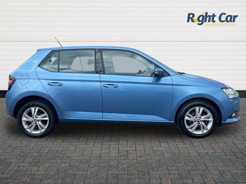 Skoda Fabia 1.0 Tsi Se - 2019 19 YW19UCM Blue #4