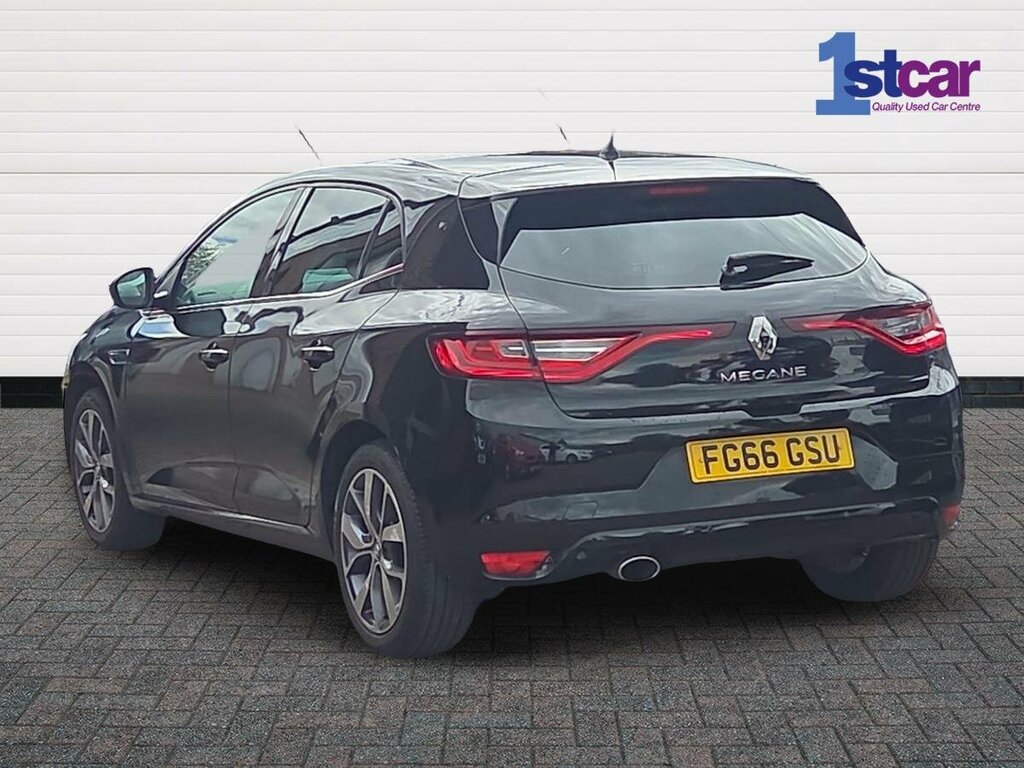 Renault Megane 1.5 Dci Dynamique S Nav - 2016 66 FG66GSU Black #3