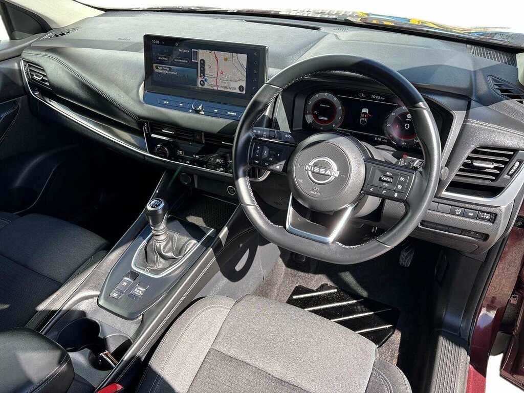 Nissan Qashqai 1.3 Dig-t Mhev N-connecta - 2023 23 DA23FKO Red #6