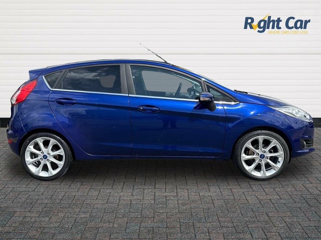 Ford Fiesta 1.0T Ecoboost Titanium - 2017 17 WV17YYX Blue #4