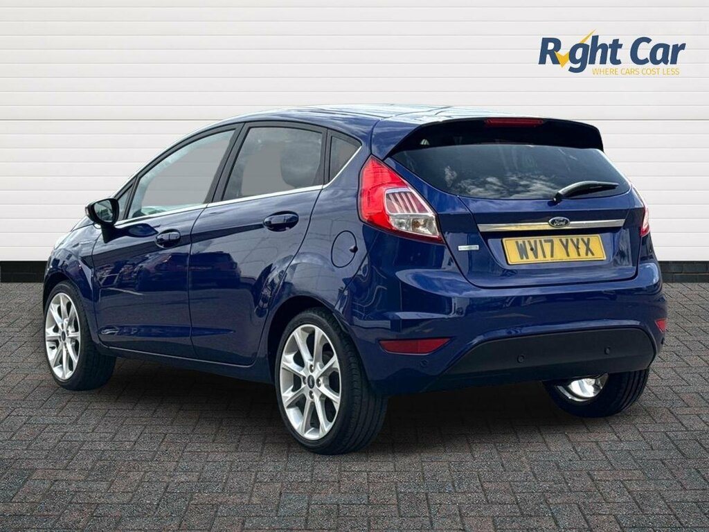 Ford Fiesta 1.0T Ecoboost Titanium - 2017 17 WV17YYX Blue #3