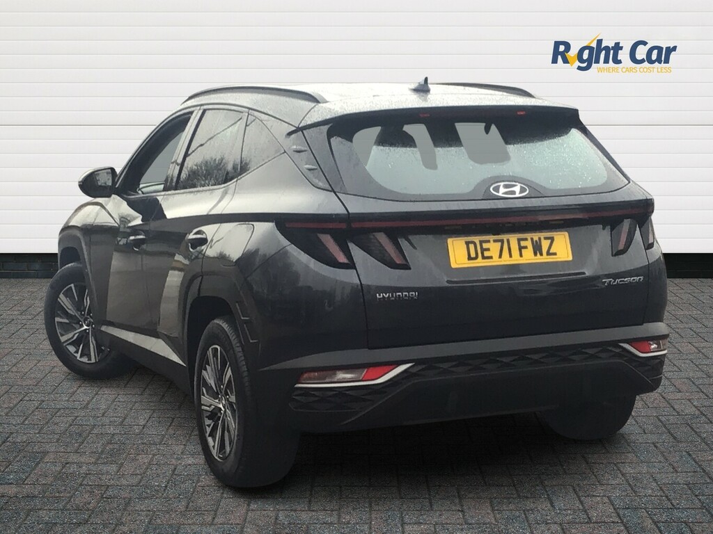 Hyundai Tucson 1.6 T-gdi Se Connect - 2021 71 DE71FWZ Grey #3