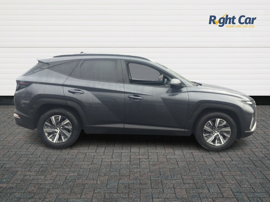 Hyundai Tucson 1.6 T-gdi Se Connect - 2021 71 DE71FWZ Grey #4