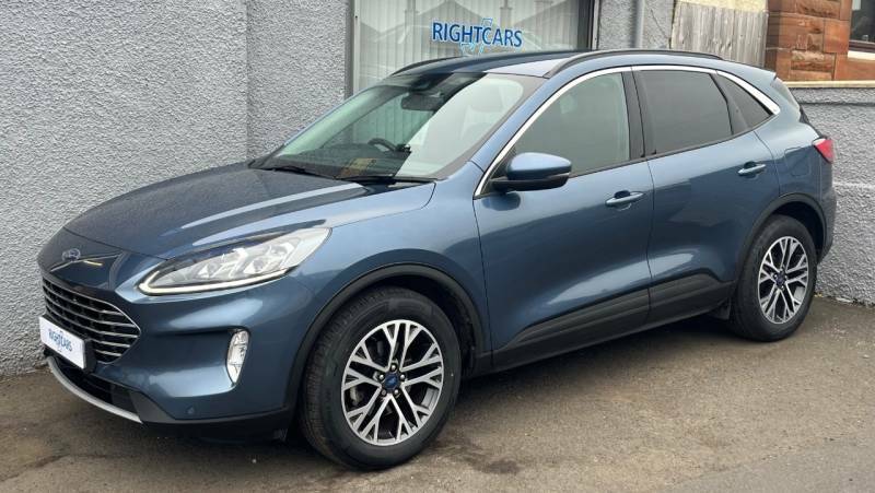 Ford Kuga 1.5 Ecoboost 150 Titanium Edition - 2022 22 WF22JSY Blue #3