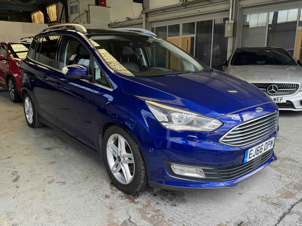 Ford Grand C-Max 1.5 Tdci Titanium X 7 Seats Blue