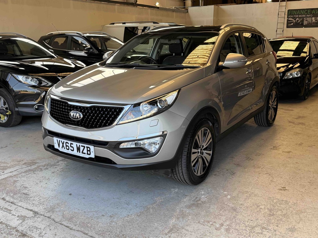 Kia Sportage 1.7 Crdi Isg 3 VX65WZB Silver #3