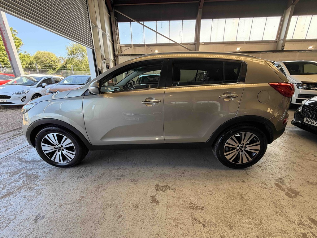 Kia Sportage 1.7 Crdi Isg 3 VX65WZB Silver #4