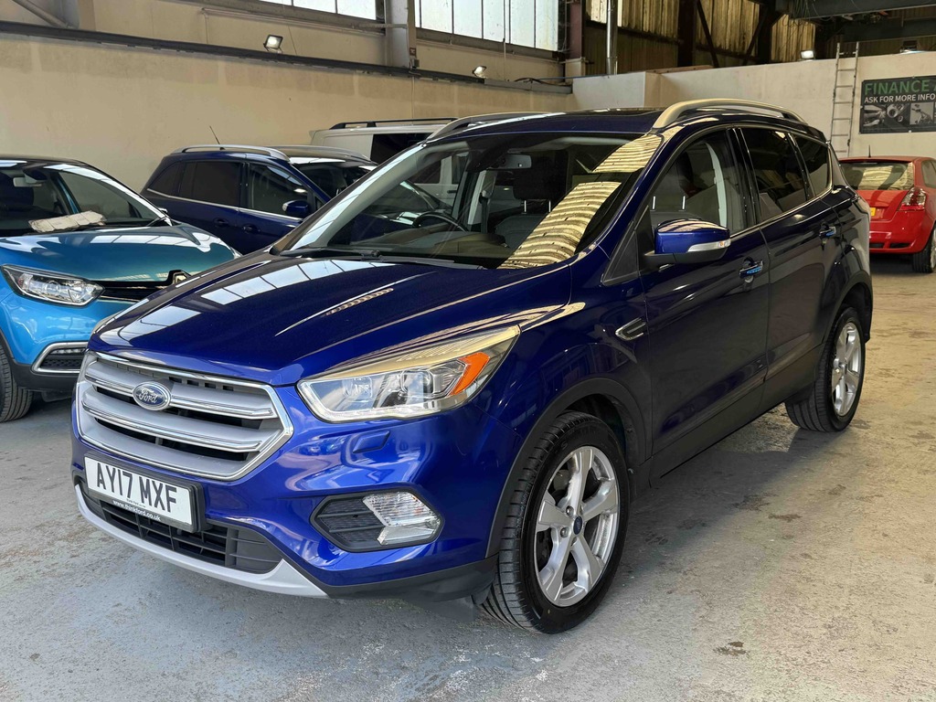 Ford Kuga 2.0 Tdci Titanium AY17MXF Blue #3