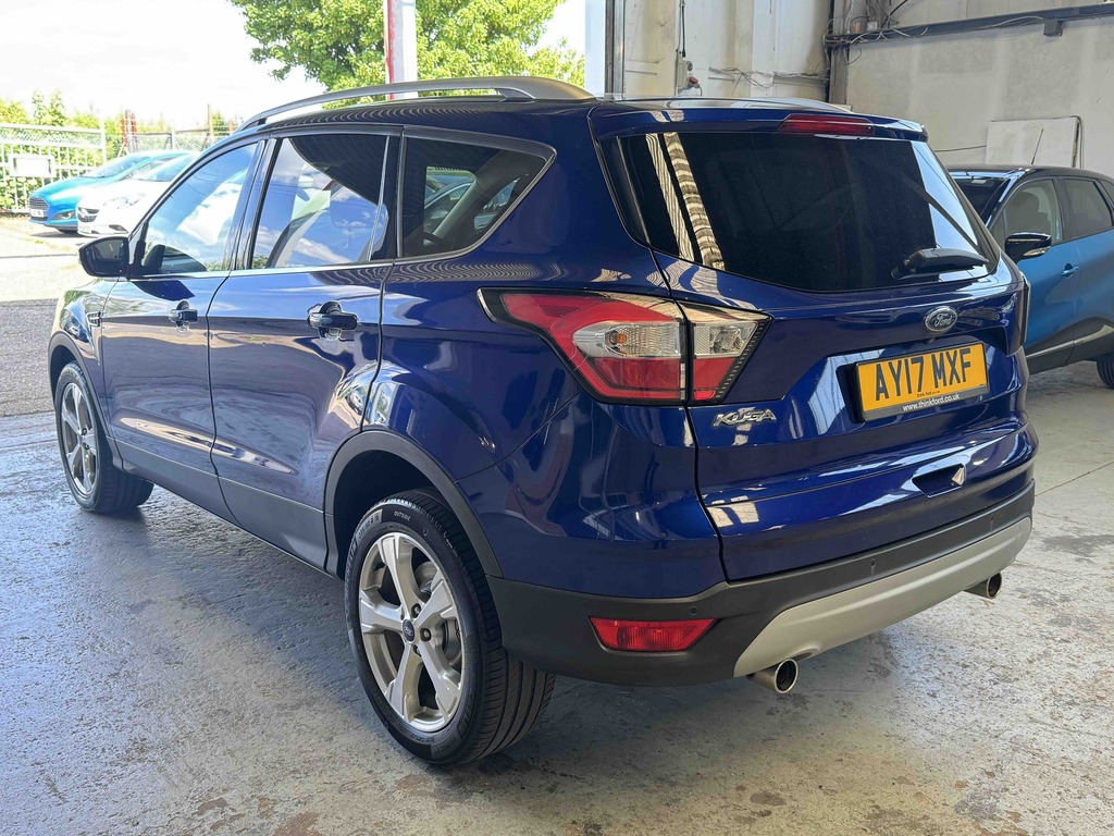 Ford Kuga 2.0 Tdci Titanium AY17MXF Blue #5