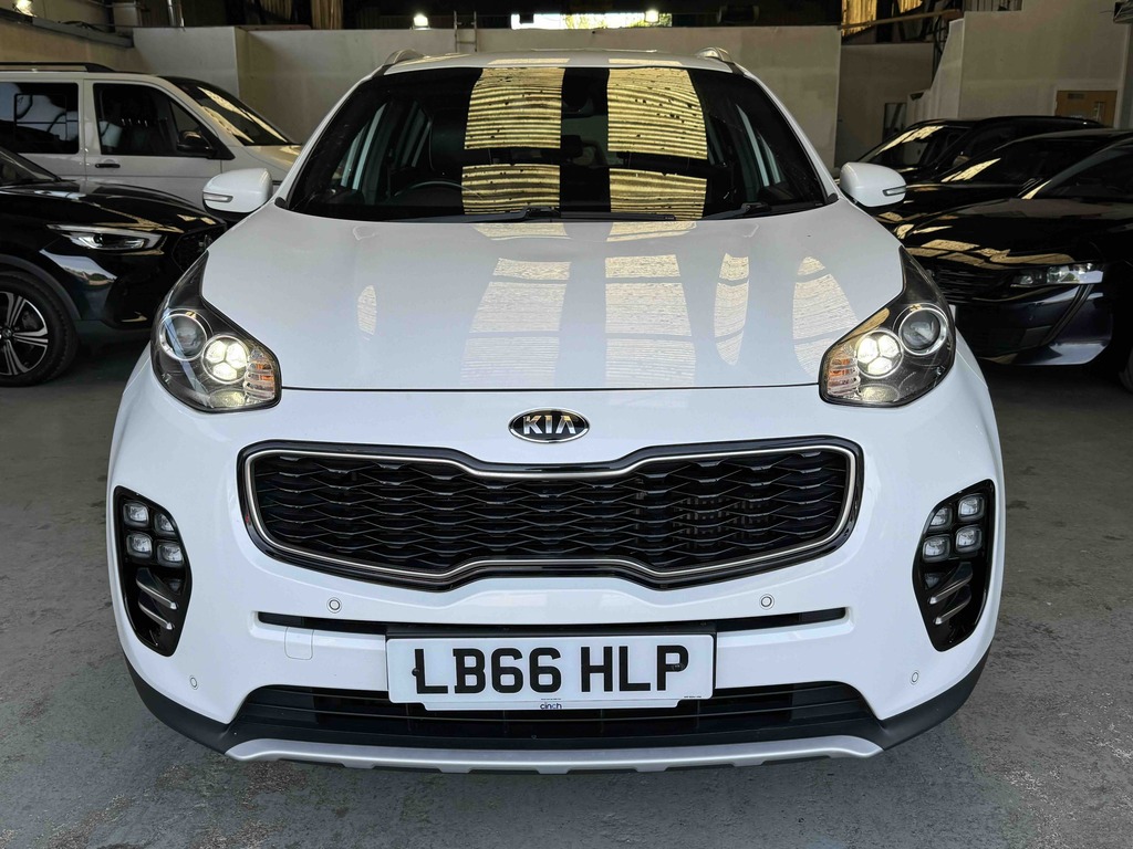 Kia Sportage 2.0 Crdi Gt-line LB66HLP White #2