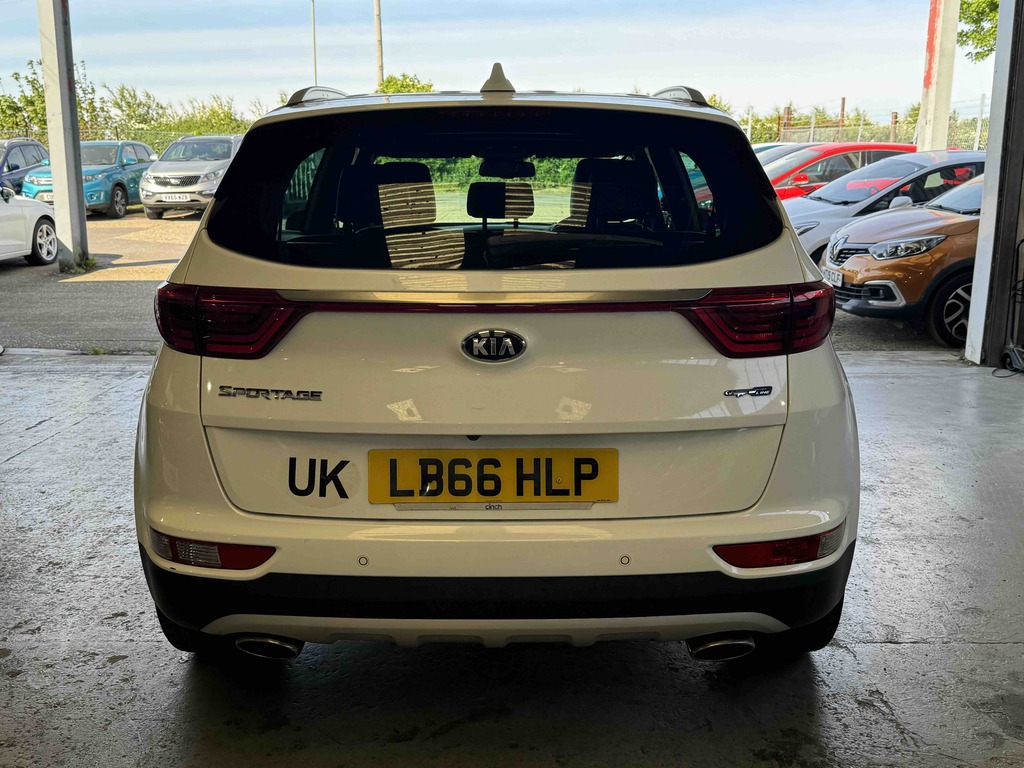 Kia Sportage 2.0 Crdi Gt-line LB66HLP White #6