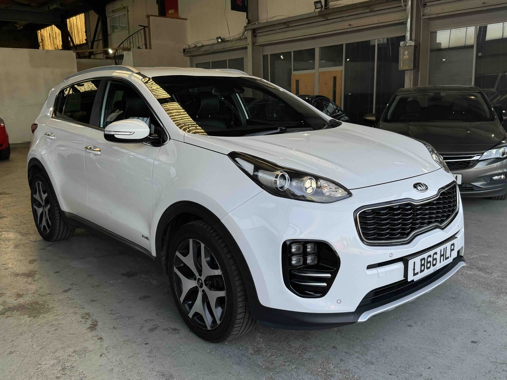 Kia Sportage 2.0 Crdi Gt-line White