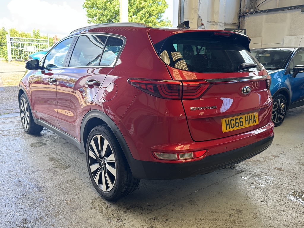 Kia Sportage 2.0 Crdi Kx-4 HG66HHA Red #5