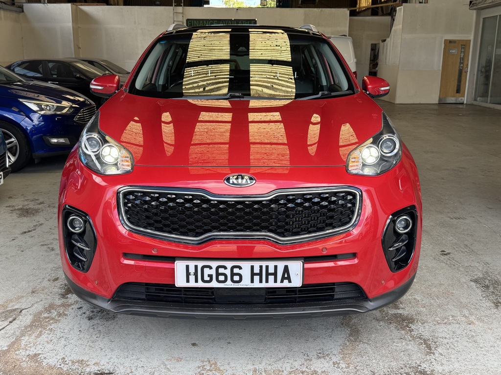 Kia Sportage 2.0 Crdi Kx-4 HG66HHA Red #2