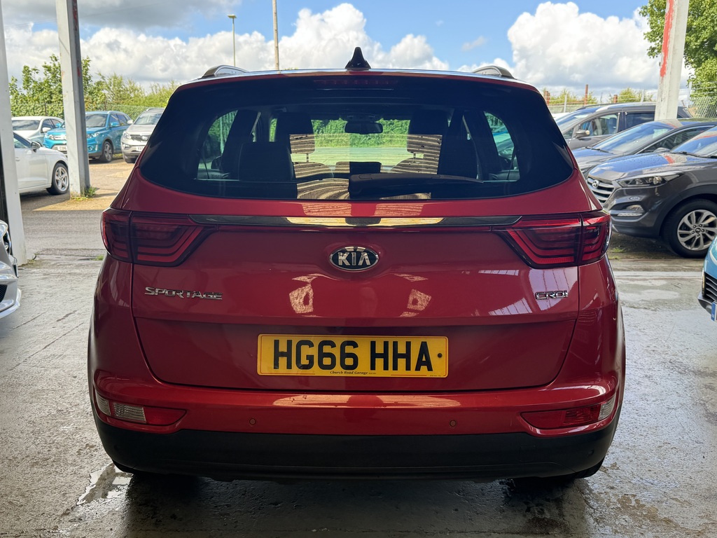Kia Sportage 2.0 Crdi Kx-4 HG66HHA Red #6