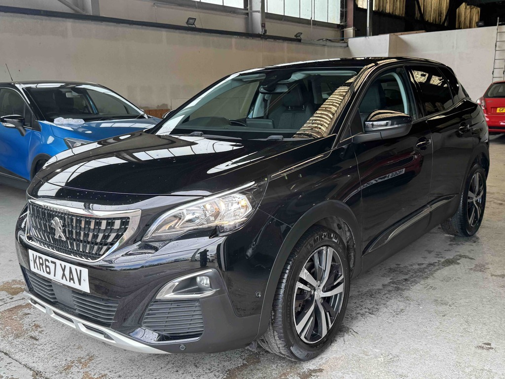 Peugeot 3008 1.6 Bluehdi 120 Allure Eat6 KR67XAV Black #3