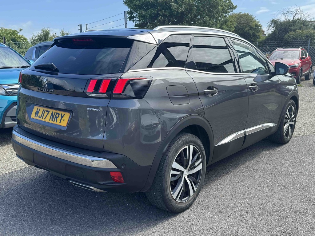 Peugeot 3008 1.6 Bluehdi 120 Gt Line WJ17NRY Grey #4