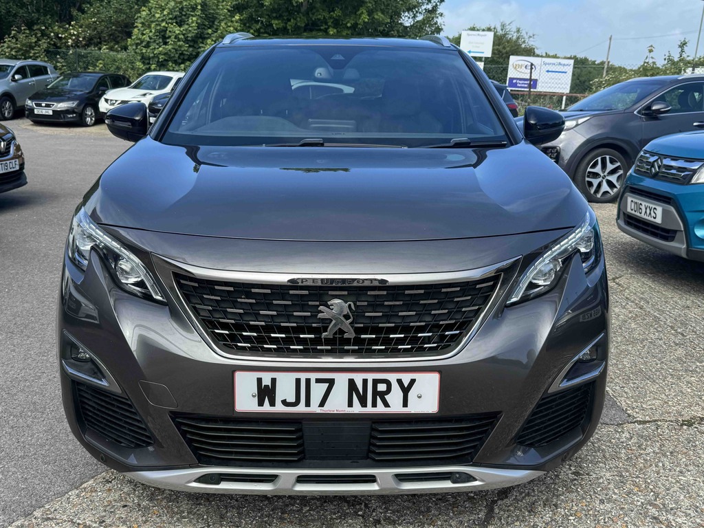 Peugeot 3008 1.6 Bluehdi 120 Gt Line WJ17NRY Grey #2