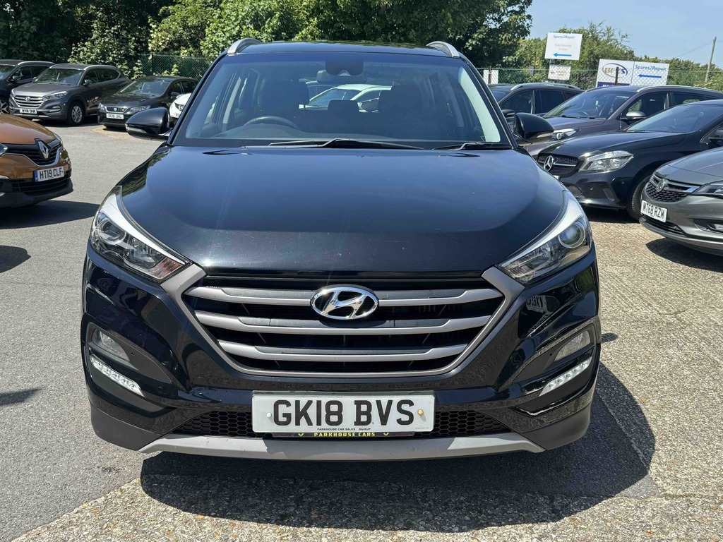 Hyundai Tucson 1.7 Crdi Blue Drive Se Nav GK18BVS Black #2