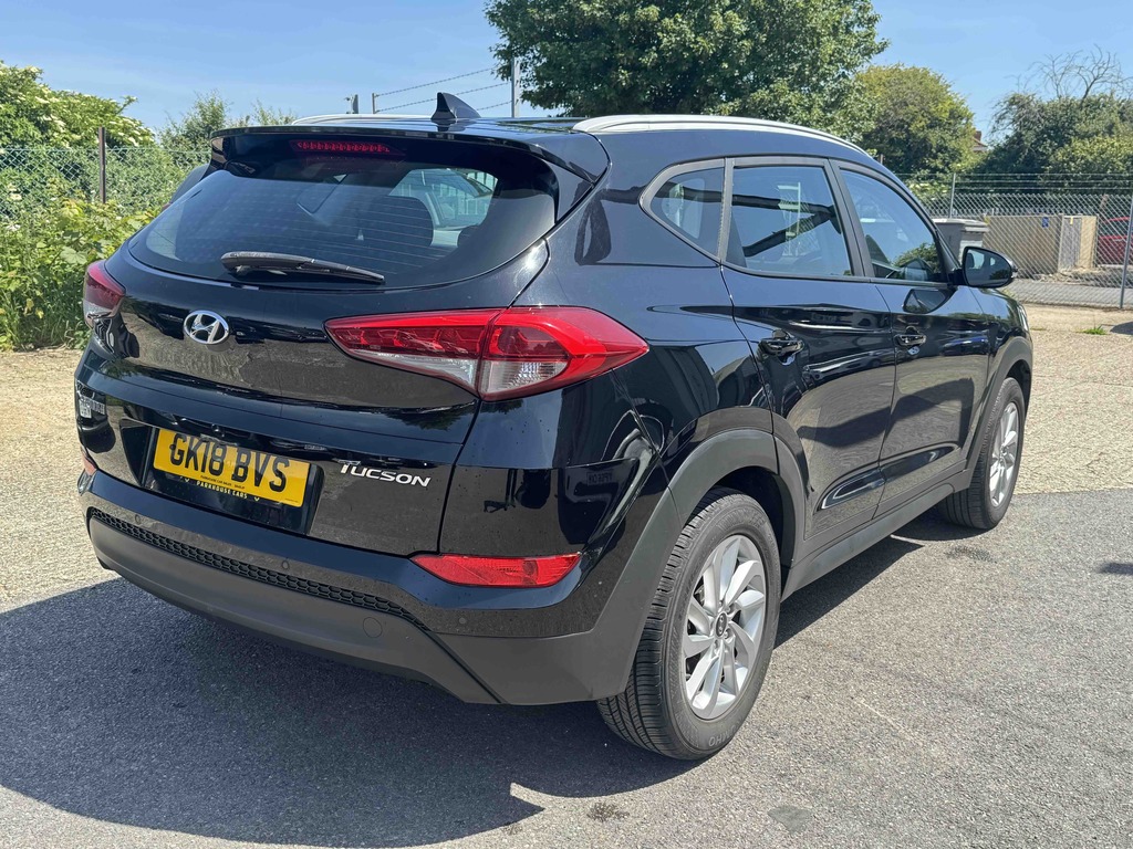 Hyundai Tucson 1.7 Crdi Blue Drive Se Nav GK18BVS Black #4