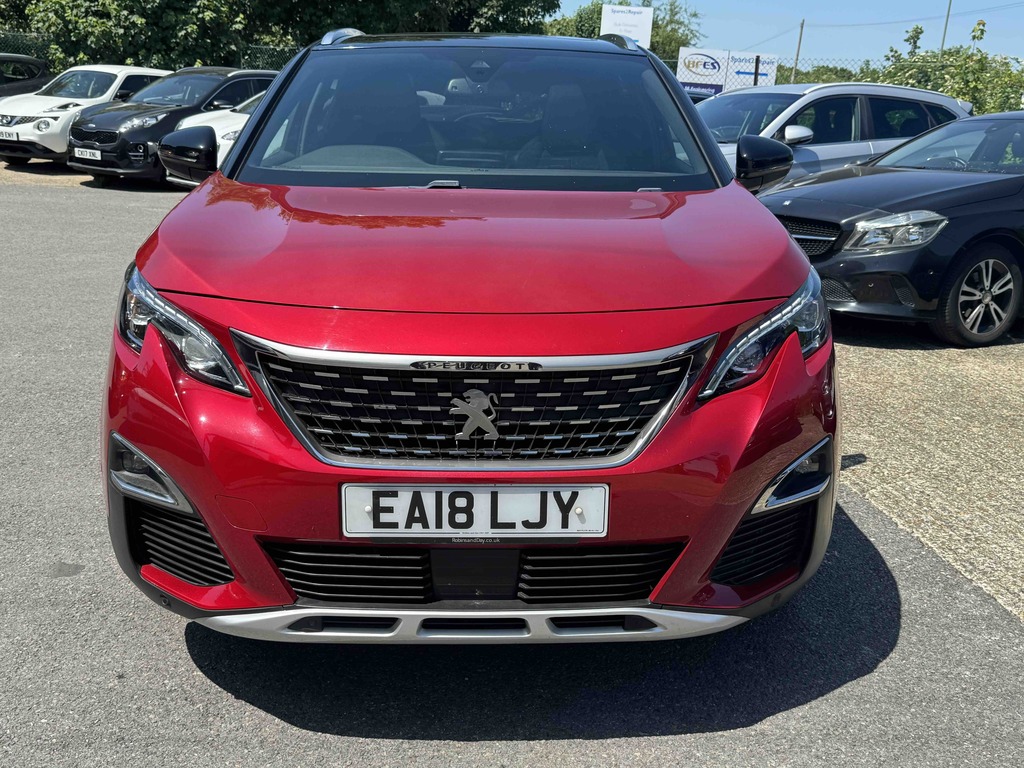 Peugeot 3008 1.5 Bluehdi Gt Line Premium EA18LJY Red #2