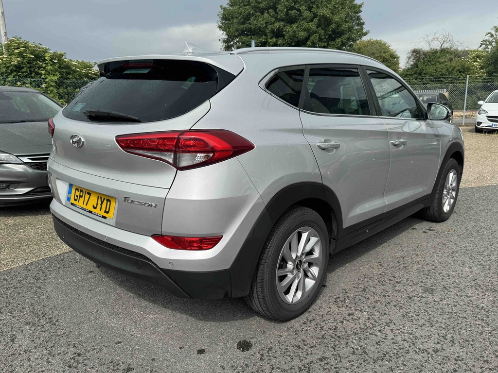 Hyundai Tucson 1.7 Crdi Blue Drive Premium GP17JYD Silver #4