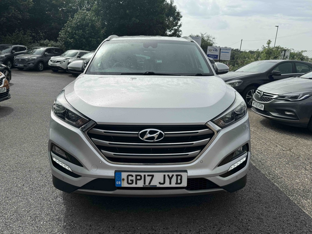 Hyundai Tucson 1.7 Crdi Blue Drive Premium GP17JYD Silver #2