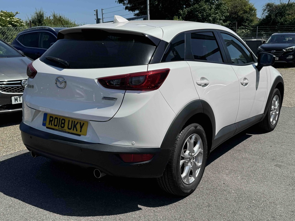 Mazda CX-3 2.0 Se-l Nav RO18UKY White #4
