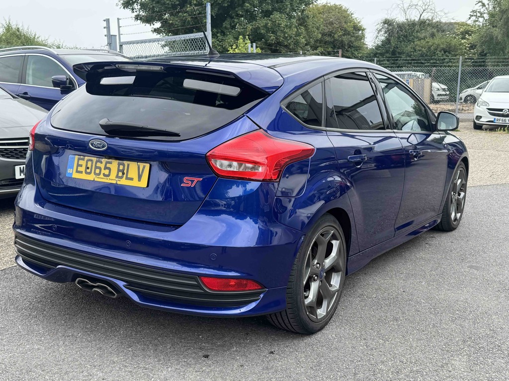 Ford Focus 2.0 Tdci 185 St-3 E065BLV Blue #3