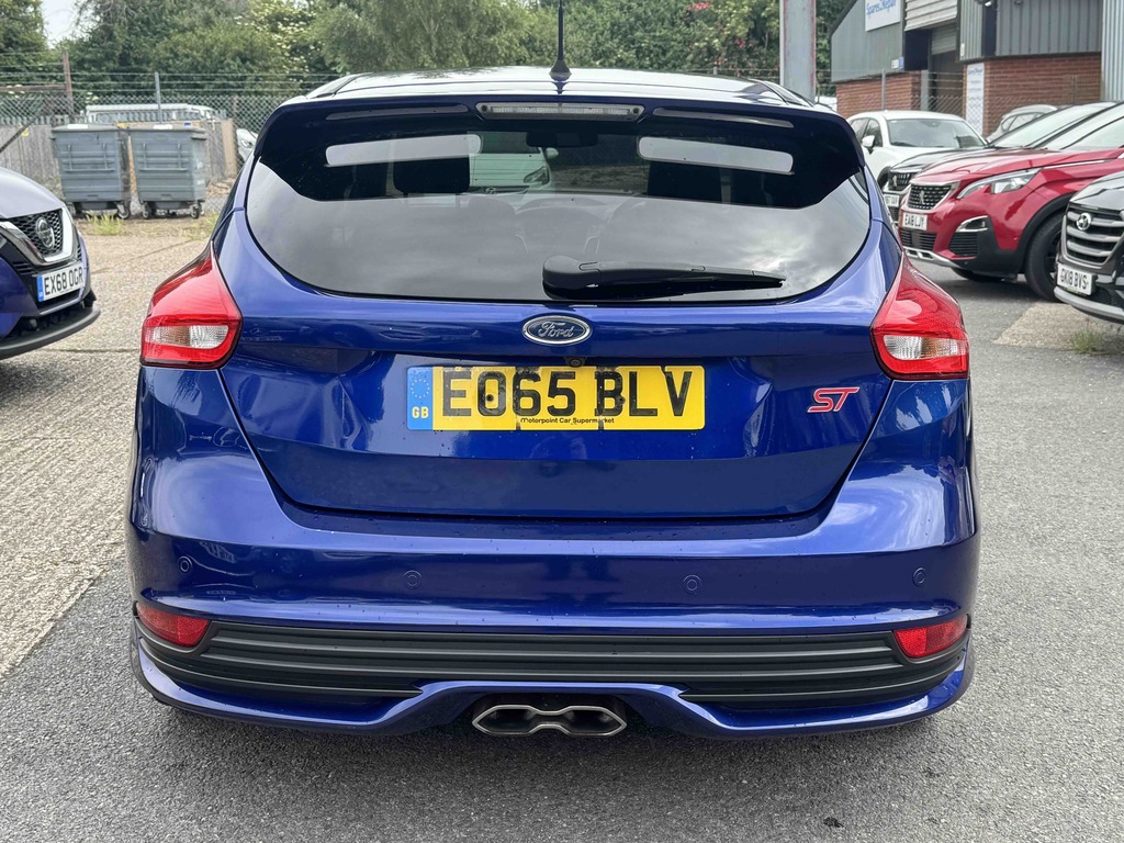 Ford Focus 2.0 Tdci 185 St-3 E065BLV Blue #4