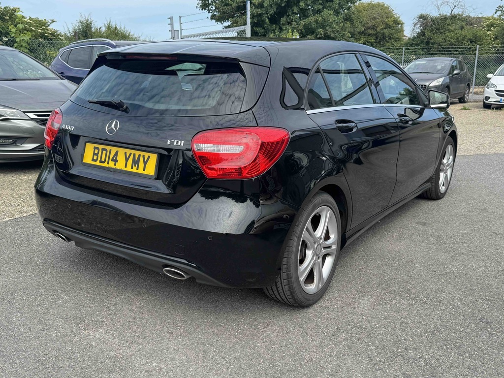 Mercedes-Benz A Class A180 Cdi Blueefficiency Sport BD14YMY Black #4