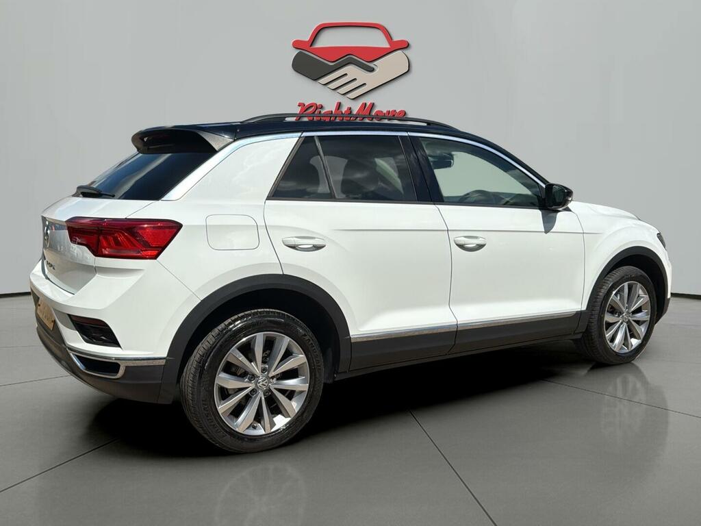 Volkswagen T-Roc 1.0 Tsi Design Euro 6 Ss MJ18DUH White #5