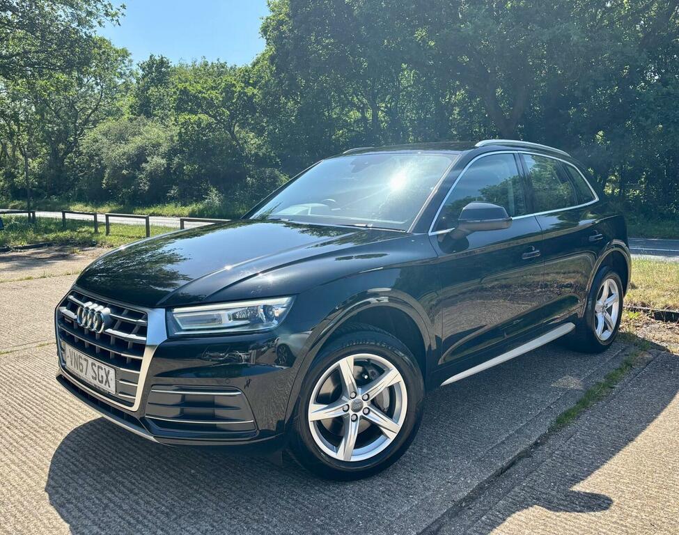 Audi Q5 4X4 2.0 Tdi Sport S Tronic Quattro Euro 6 Ss VN67SGX Black #3