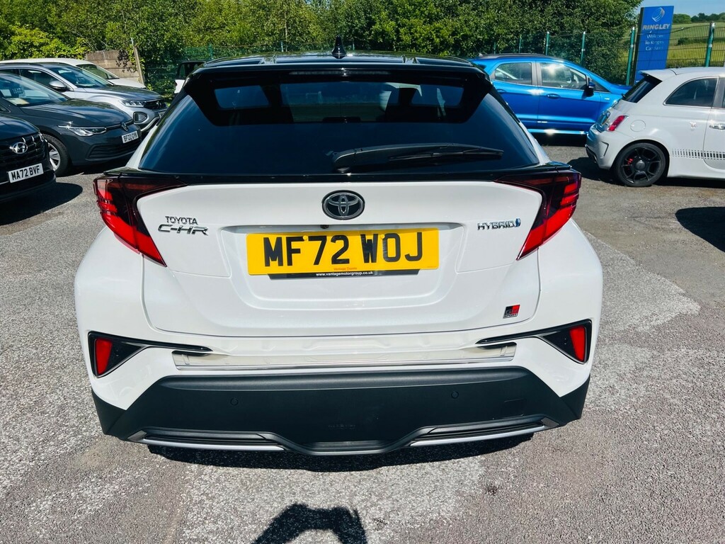 Toyota C-Hr 2.0 Vvt-h Gr Sport Cvt Euro 6 Ss MF72WOJ White #6