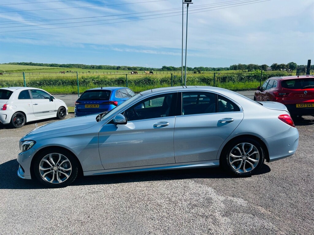 Mercedes-Benz C Class 2.1 Bluetec Amg Line Premium G-tronic Euro 6 S J444LMD Silver #4