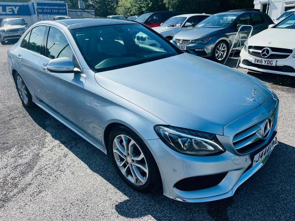 Mercedes-Benz C Class 2.1 Bluetec Amg Line Premium G-tronic Euro 6 S Silver