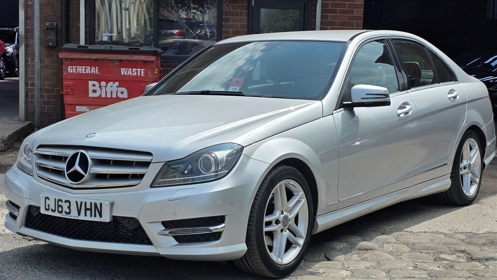 Mercedes-Benz C Class 2.1 Cdi Amg Sport Plus G-tronic Euro 5 Ss Silver #3