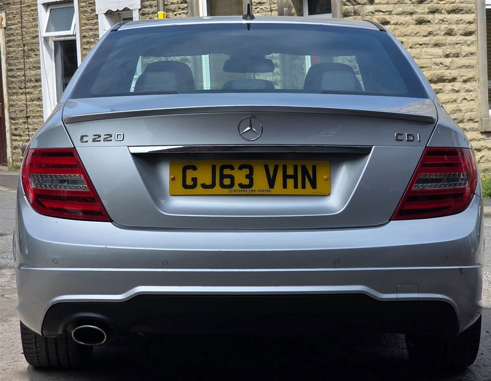 Mercedes-Benz C Class 2.1 Cdi Amg Sport Plus G-tronic Euro 5 Ss Silver #6