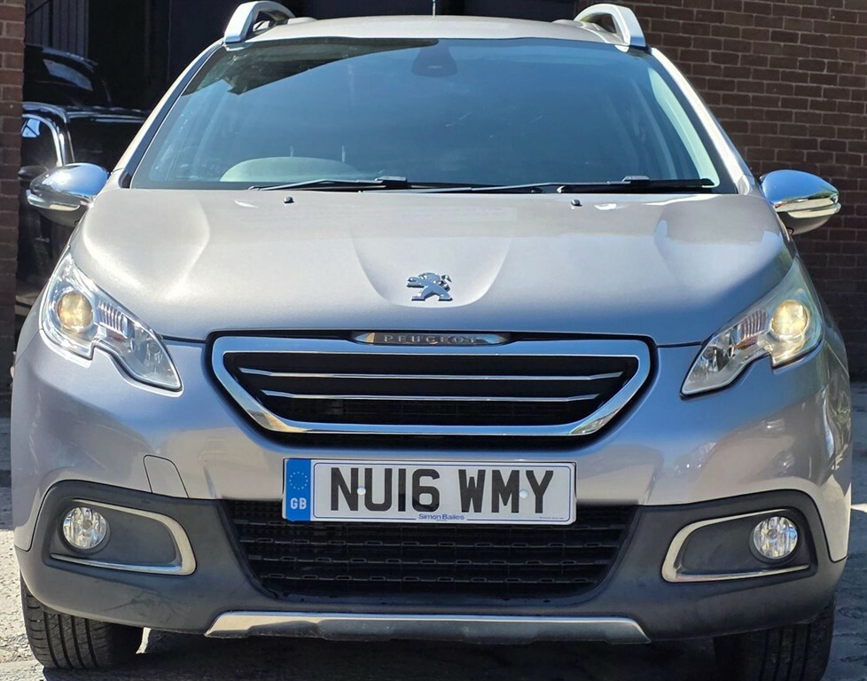 Peugeot 2008 1.2 Puretech Allure Eat Euro 6 Ss NU16WMY Grey #2