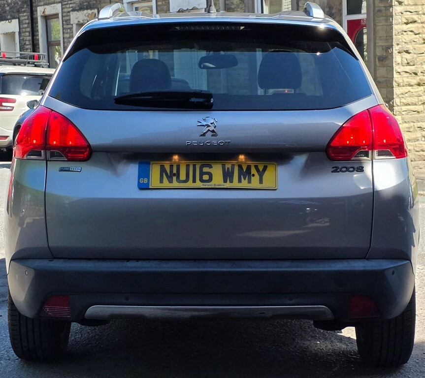 Peugeot 2008 1.2 Puretech Allure Eat Euro 6 Ss NU16WMY Grey #6