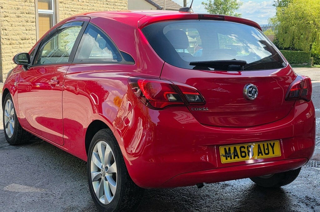 Vauxhall Corsa 1.4I Ecotec Energy Euro 6 MA68AUY Red #3